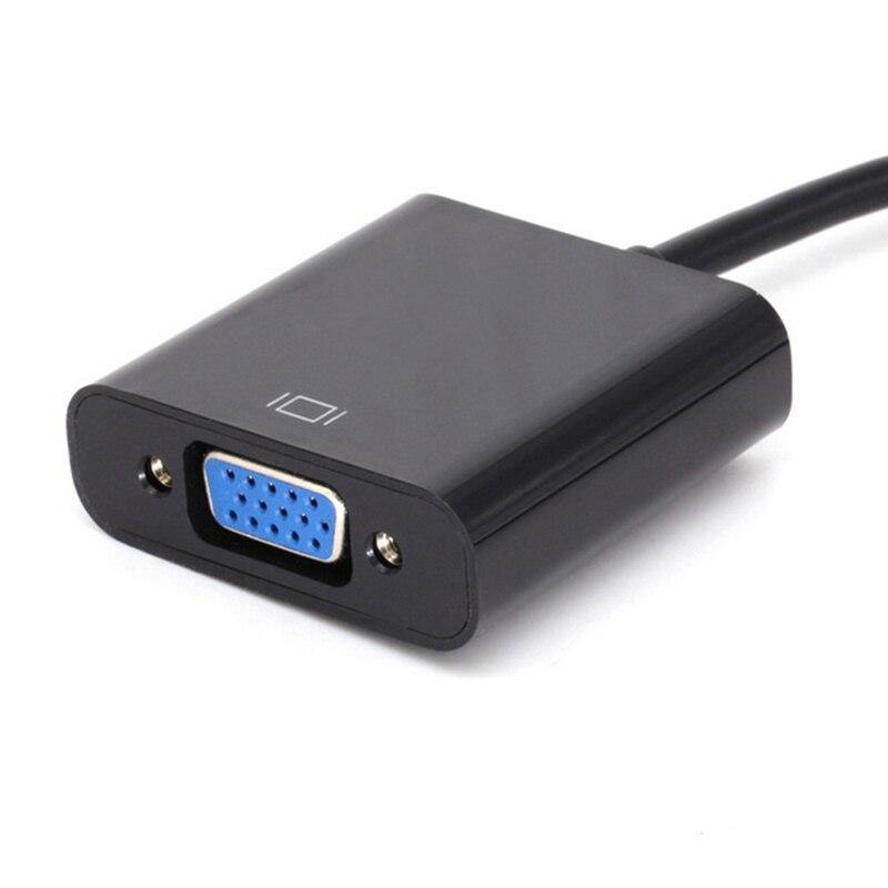 Full HD 1080P DVI-D to VGA Adapter 24+1 25Pin Male to 15Pin Female Cable Converter for PC Computer HDTV Monitor Display - Surprise store