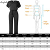 Dropship Jumpsuit Rompers Womens Overalls Women Jumpsuits 2019 Streetwear Plus Size Romper Spring Summer Lace-up Short Sleeve - Surprise store