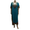 Dashikiage Women's Caftan Dress Kaftan dashiki Hippie Boho Maxi Gown Dress BUST:68cm