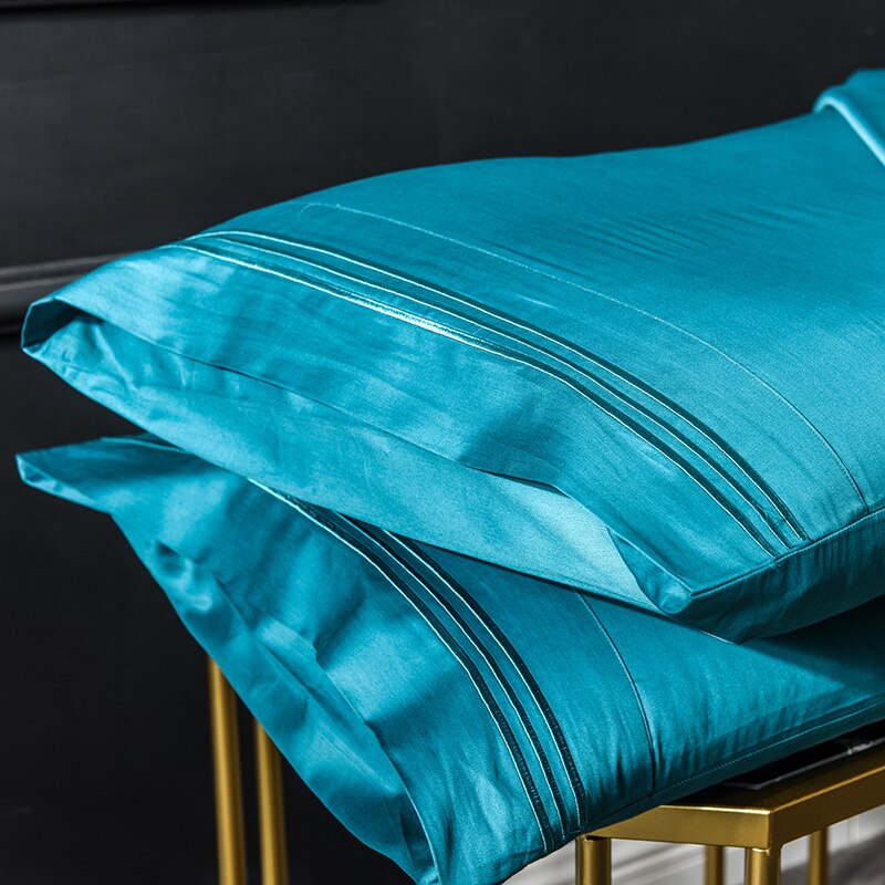 Embroidery Sleep Pillowcase Pillow Case Egyptian Cotton 600TC Good Quality Home Pillow Cover Multiple colors available #sw