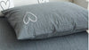 100% Cotton Embroidered Pillow Case Pink/White Love Heart Bedroom Decorative Pillowcase 1 PC Pillow Cover 48x74cm