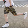 Summer Boys Camouflage Shorts Cotton Trousers Kids Beachwear Children Loose Sport Beach Shorts Sweatpants