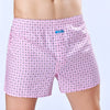 ekMlin Men's 100% Cotton Sateen Boxers Shorts printed delicate high grade-b