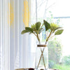 Shadow Modern Leaves Printed Curtains Bedroom Sheer Curtains for Living Room gray curtains Tulle Window Drapes P205D3