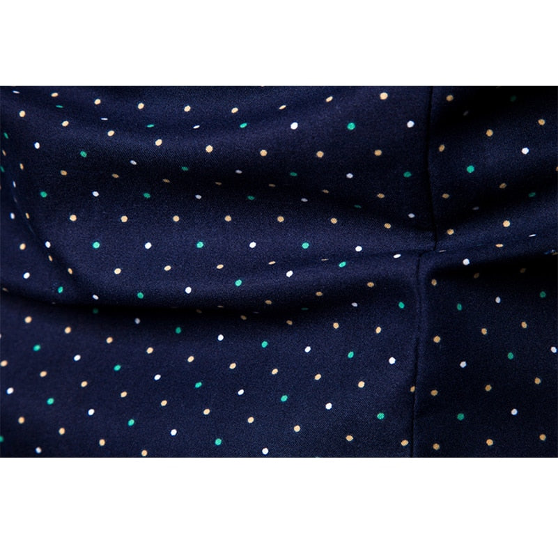 VISADA JAUNA Hawaii Men 's Casual Shirt Floral Printed Slim Fit Long-Sleeved Shirts Male Fashion Formal Big Size 5XL