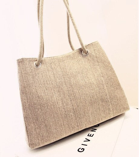 SGARR Fashion Women Cotton Fabric Handbags Luxury Designer Ladies Shoulder Bag Large Capacity Female Casual Tote Messenger Bags