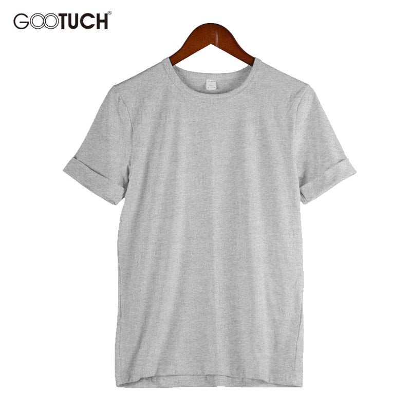 2020 Men's Plus Size Cotton Undershirts Man Undershirt Male Short Sleeves Base Shirt O-Neck Slim Men Underwear 4XL 5XL 6XL 2269