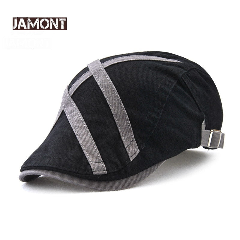 JAMONT Summer Berets Caps for Men Casual Peaked 2018 NEW Retro French Flat Hats Homme Golf Driving Newsboy Gatsby Casquette Caps
