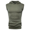 Men Hot Summer Muscle Hoodie Tank Tops Sleeveless Bodybuilding Gym Workout Fitness Shirts Vest Tops Men's Clothing - Surprise store