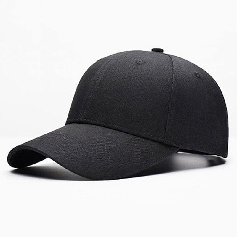 Blank Solid Optional Color Summer Baseball Cap Plain 6 panels Curved Brim Bent Bill Tennis Sport football Golf Badminton Hat - Surprise store
