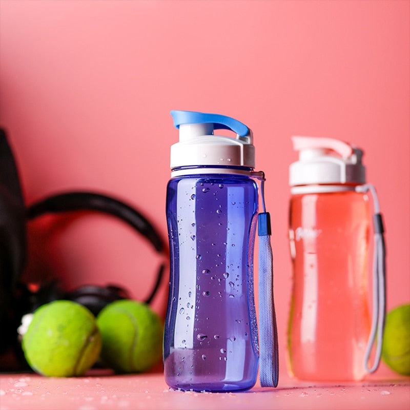 Plastic Sports Water Bottles, Sport Drinking Bottles, Portable Tea Bottle, 19oz & 24oz