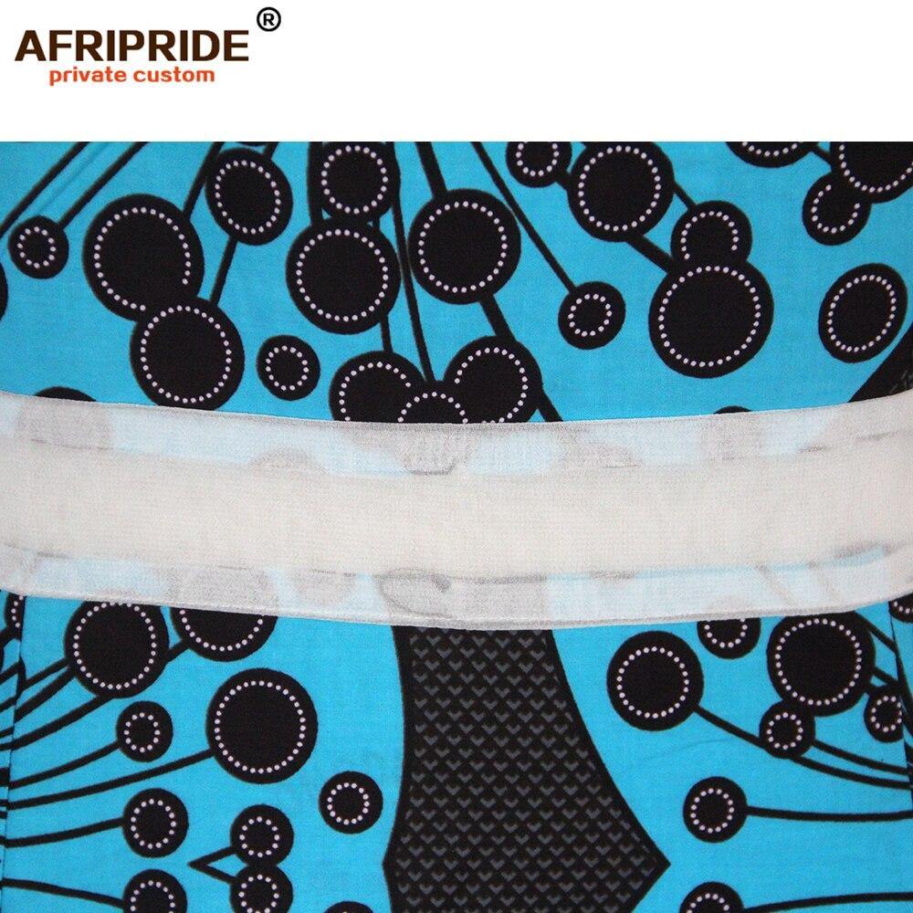 African wax summer bodycon dresses for women AFRIPRIDE tailor made adjustable sleeves knee length women party dress A1925006 - Surprise store