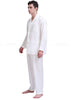 Mens Silk Satin Pajamas Set Pajama Pyjamas Set PJS Sleepwear Set Loungewear U.S.S,M,L,XL,2XL,3XLL,4XL Plus Striped