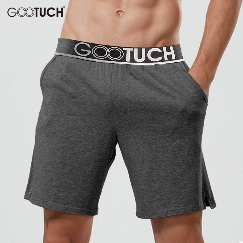 Men's Cotton Sleep Bottoms Plus Size Pyjamas Shorts Sleepwear Boxer Casual Lounge Shorts Homewear Pajama Nightwear Homme 3008