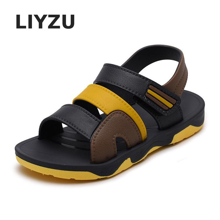 Boys Sandals for Kids Shoes Beach shoes Waterproof Male Student Rubber Korean Children's Shoes Summer Sneakers Sandalia Infantil