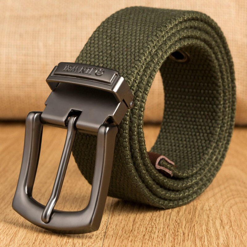 Unisex Tactical Men Women Outdoor Sports Nylon Waistband Canvas Web Belt Dazzling Designer Belt Waistband for Men