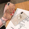 Luxury Gold Foil Bling Marble Phone Case For iPhone X XS Max XR Soft TPU Cover For iPhone 7 8 6 6s Plus Glitter Case Coque Funda - Surprise store