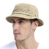 VOBOOM Bucket Hats for Men Women Washed Cotton Panama Hat Summer Fishing Hunting Cap Sun Protection Caps Panama Hat 139