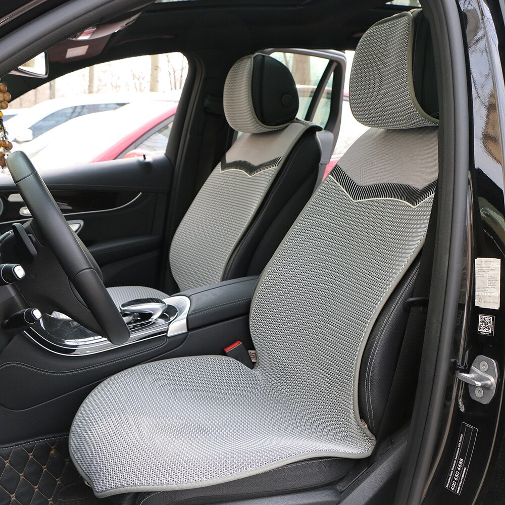 3D Air mesh car seat cover pad for cars Breathable cloak Auto summer cool single front seats cushion Protect Automobile interior
