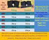 3PCS 2XL/3XL/4XL/5XL/6XL/7XL Big and Tall Mens Underwear Shorts Material
