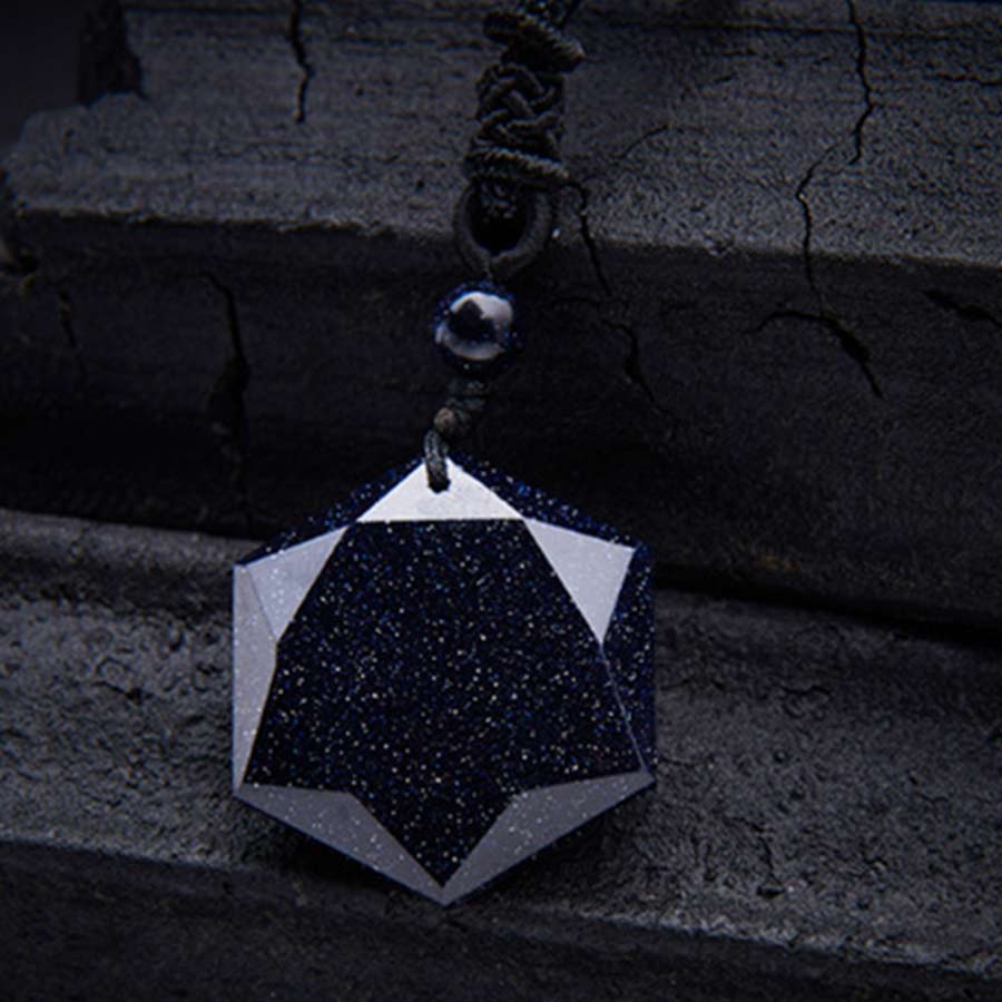 Natural Amethysts Star of David Necklaces for Women New Wealth Pendant Necklaces Men Amulet Pendant Energy Stone Judaism Jewelry
