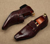 QYFCIOUFU Flat Italy Handmade formal shoes men Fashion Party Wedding Office Male Dress Shoe Genuine Leather oxford shoes for men - Surprise store