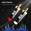 Unnlink HIFI 2RCA to 2 RCA RCA Cable OFC AV Audio Cable 1m 2m 3m 5m 8m 10m For TV DVD Amplifier Subwoofer Soundbar Speaker Wire - Surprise store