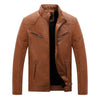 DAVYDAISY 2019 New High Quality PU Leather Man Jackets Slim Fit Causal Fashion Men Jacket Brand Clothes Plus Size XL-5XL DCT-265 - Surprise store