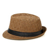 Fashion Summer Cap 2021 Chapeu Cowboy Hats Straw Hats Men Black Solid beach Panama Hat Jazz Fedora sunhat gorro hombre