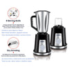 Stationary Blender 2 in 1 Mixers Meat Grinder Household Juicer Kitchen Food Mixer Baby Food Maker Stainless Steel 220V Sonifer