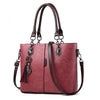 Luxury Handbags Women Bags Designer Solid Leather Tassel Crossbody Shoulder Bags For Women Messenger Ladies Hand Bag