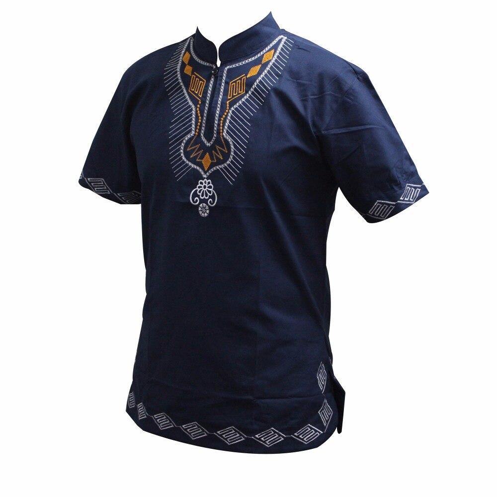 Dashikiage Embroidery Pan-African Holiday Kwanzaa Tops Cool Outfit High Quality Causal Dropship T-shirt - Surprise store