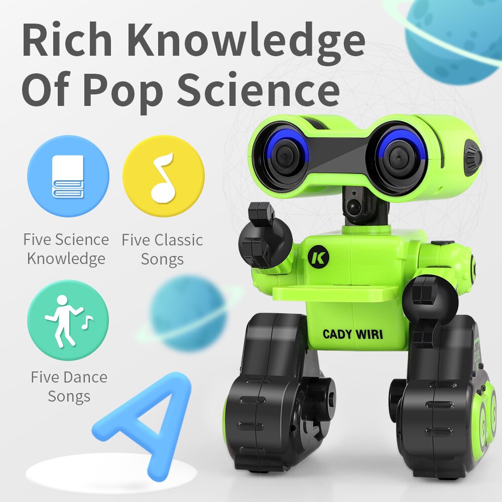 R13 Smart Robot Programmable Toy Brinquedo Touch Control Voice Message Record Sing Dance Robotica Kit Intelligent Robot For Kids