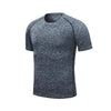 Men's Running T-Shirts, Quick Dry Compression Sport T-Shirts, Fitness Gym Running Shirts, Soccer Shirts Men's Jersey Sportswear - Surprise store