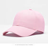 Blank Solid Optional Color Summer Baseball Cap Plain 6 panels Curved Brim Bent Bill Tennis Sport football Golf Badminton Hat - Surprise store