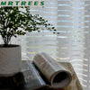 Jacquard Striped Sheer Curtains for Living Room Tulle Curtains in the Bedroom Home Decoration Curtain Drapes on the Window