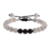 OIQUEI Handmade Women Men Charm White Black Red Natural Stone briaded Bracelets with Macrame for Fashion Jewelry Drop Shipping