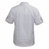 Mr Hunkle Men's Embroidery Shirt Summer and Autumn Short Sleeve Casual Shirts Mandarin Collar Men's Clothing With Single Button - Surprise store