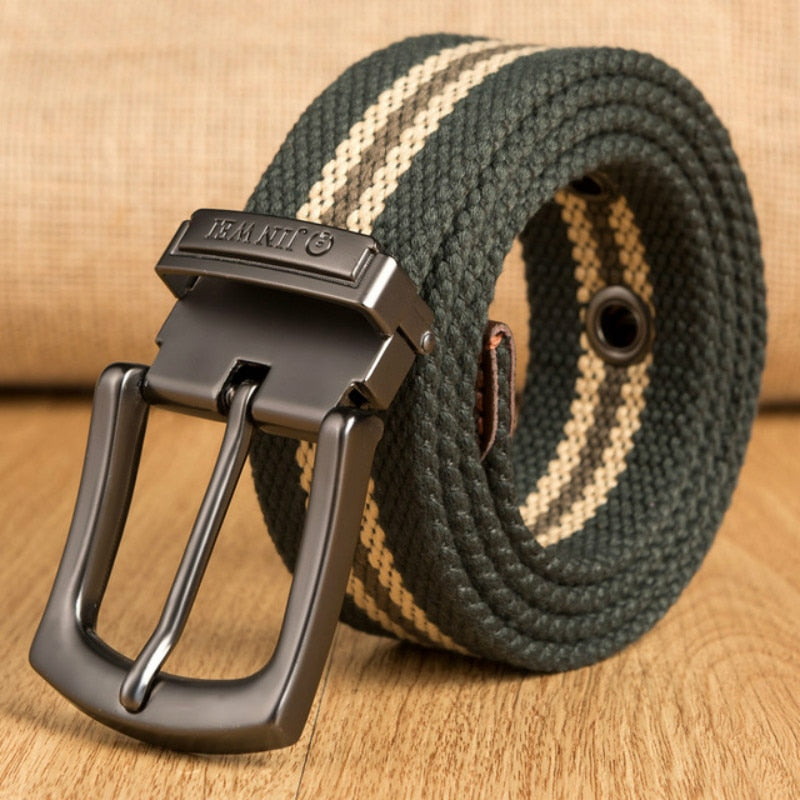 Unisex Tactical Men Women Outdoor Sports Nylon Waistband Canvas Web Belt Dazzling Designer Belt Waistband for Men