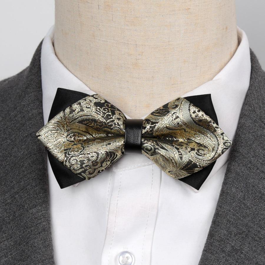 Mens Bowtie Quality Sale Necktie Fashion Formal Luxury Wedding Butterfly Cravat Ties for Men Shirt Business Gifts Accessories - Surprise store