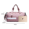 Outdoor Waterproof Nylon Sports Gym Bags Men Women Training Fitness Travel Handbag