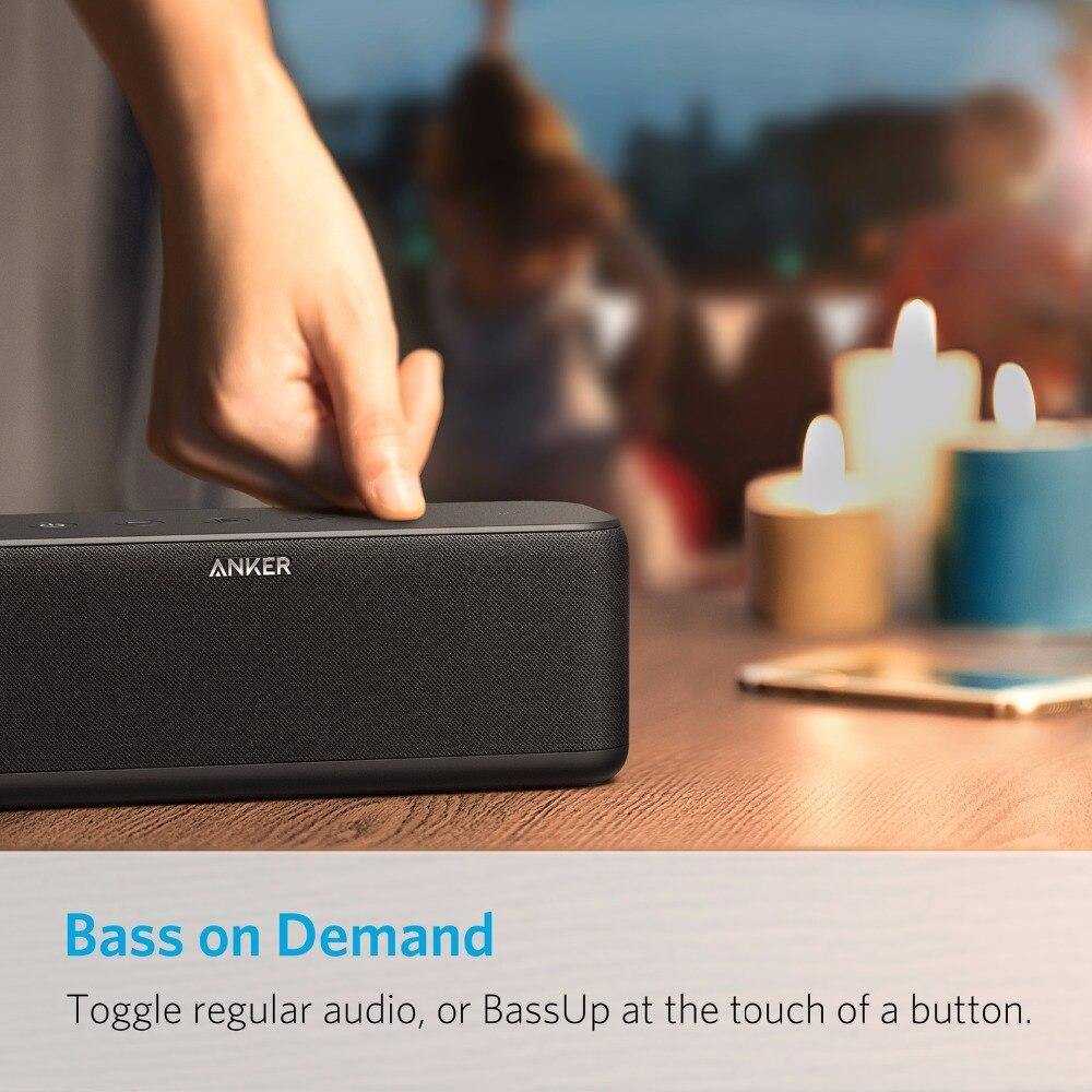 Anker SoundCore Boost 20W Bluetooth Speaker with BassUp Technology 12h Playtime IPX5 Water-Resistant 66ft Bluetooth Range - Surprise store