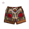 Men Short Pants Dashiki 100% Cotton African Print Short Pants Clothes Customized Beach Short Pants African Style Clothing WYN614 - Surprise store