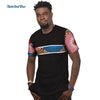 Summer Bazin Riche Men Shirt 100% Cotton Custom Dashiki African Print Patchwork Shirts Traditional African Style Clothing WYN477
