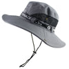 UPF 50+ Sun Hat Bucket Autumn Men Women Fishing Boonie Hat Sun UV Protection Long Large Wide Brim Mesh Hiking Outdoor Beach Cap