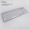 2.4G Wireless Thin Keyboard and Rechargeable Mouse Combo English/Russian letters Keyboard set Silent key For Computer laptop PC - Surprise store
