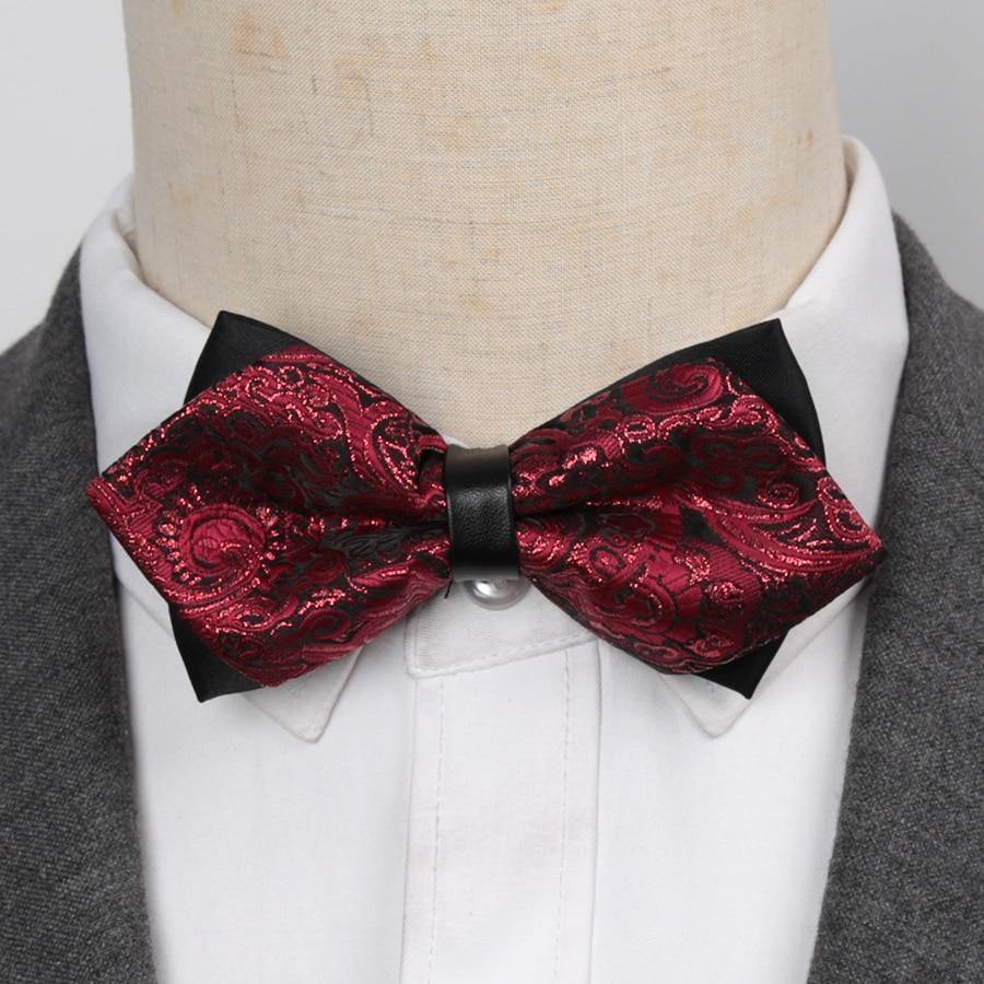 Mens Bowtie Quality Sale Necktie Fashion Formal Luxury Wedding Butterfly Cravat Ties for Men Shirt Business Gifts Accessories - Surprise store