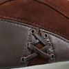 Wholesales European Style Genuine Leather Caps Beret Man Casual Sheepskin Suede Black/Brown Fitted Duckbill Hats Male Boina