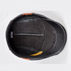 RY990 TOP Winter Man Head Warm Darke Berets Hat Male Genuine Leather 56-60 cm Fitted Stitches Casquettee Caps For Man Gorro