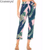 Women 2 Piece Set Summer Two-Pieces Outfits for Women Printing V-Neck Pockets Casual Beach Romper 2019 Casual Bodysuit Overalls - Surprise store